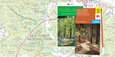 Shop New Forest Maps & Guide Books