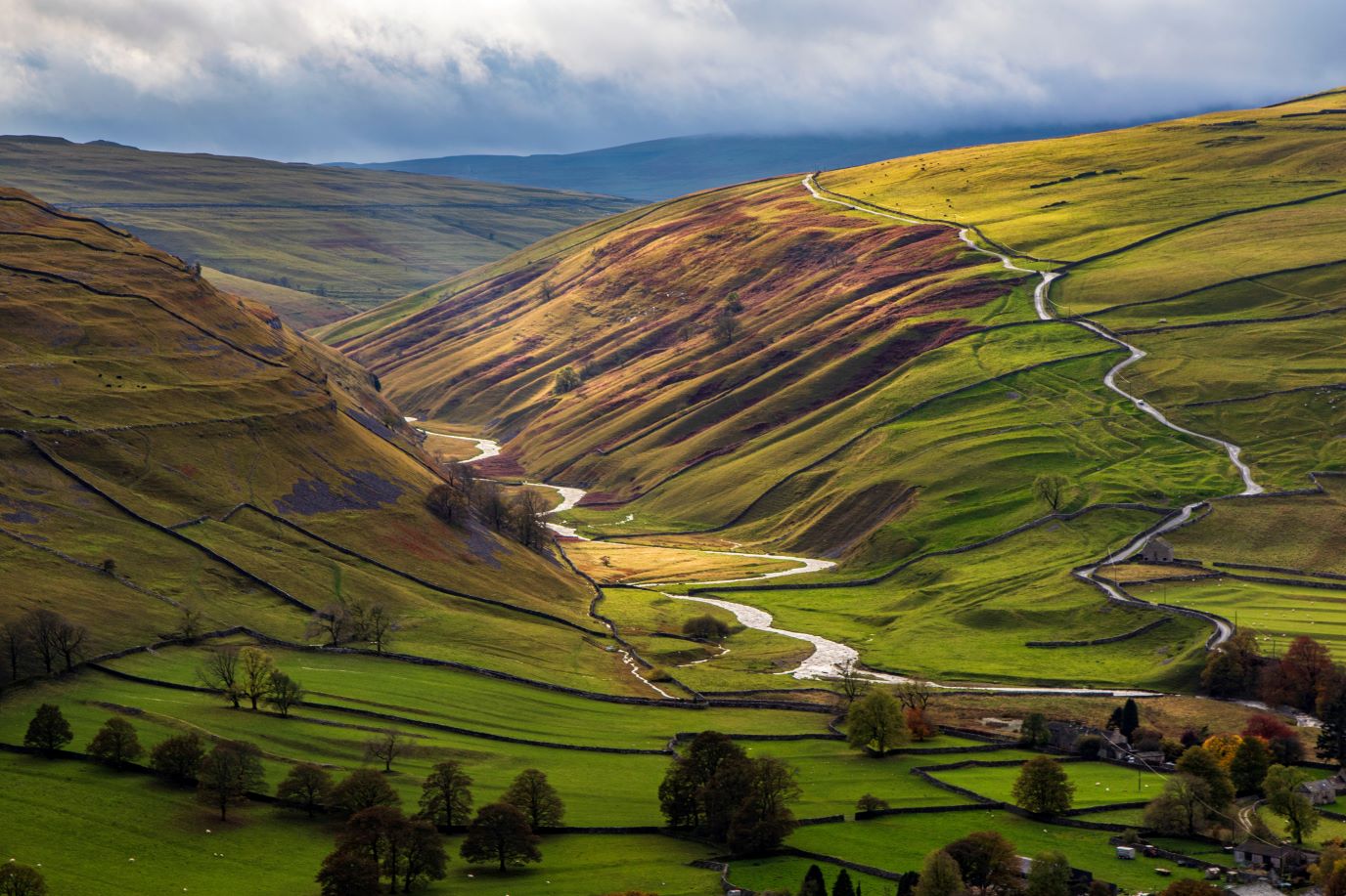 yorkshire dales national park valley