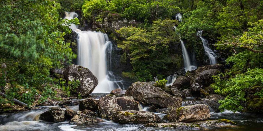 Inversnaid Waterfall, Loch Lomond and the Trossachs