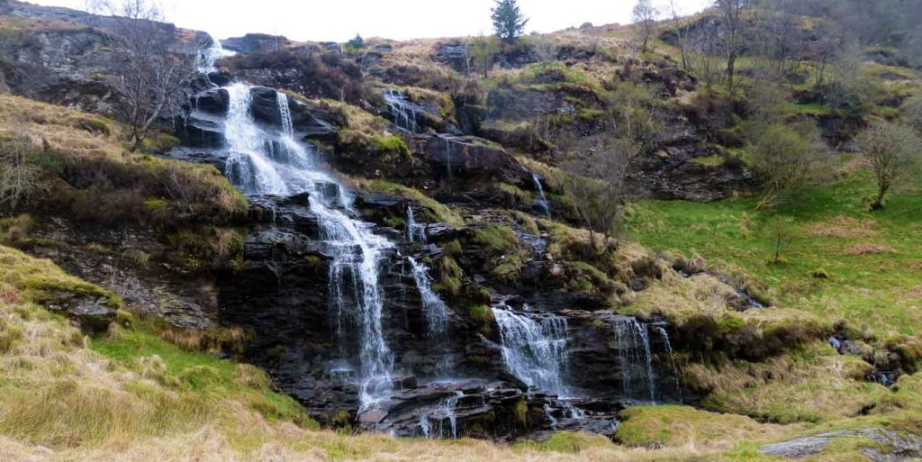 Srurth Ban Waterfall, Loch Lomond and the Trossachs