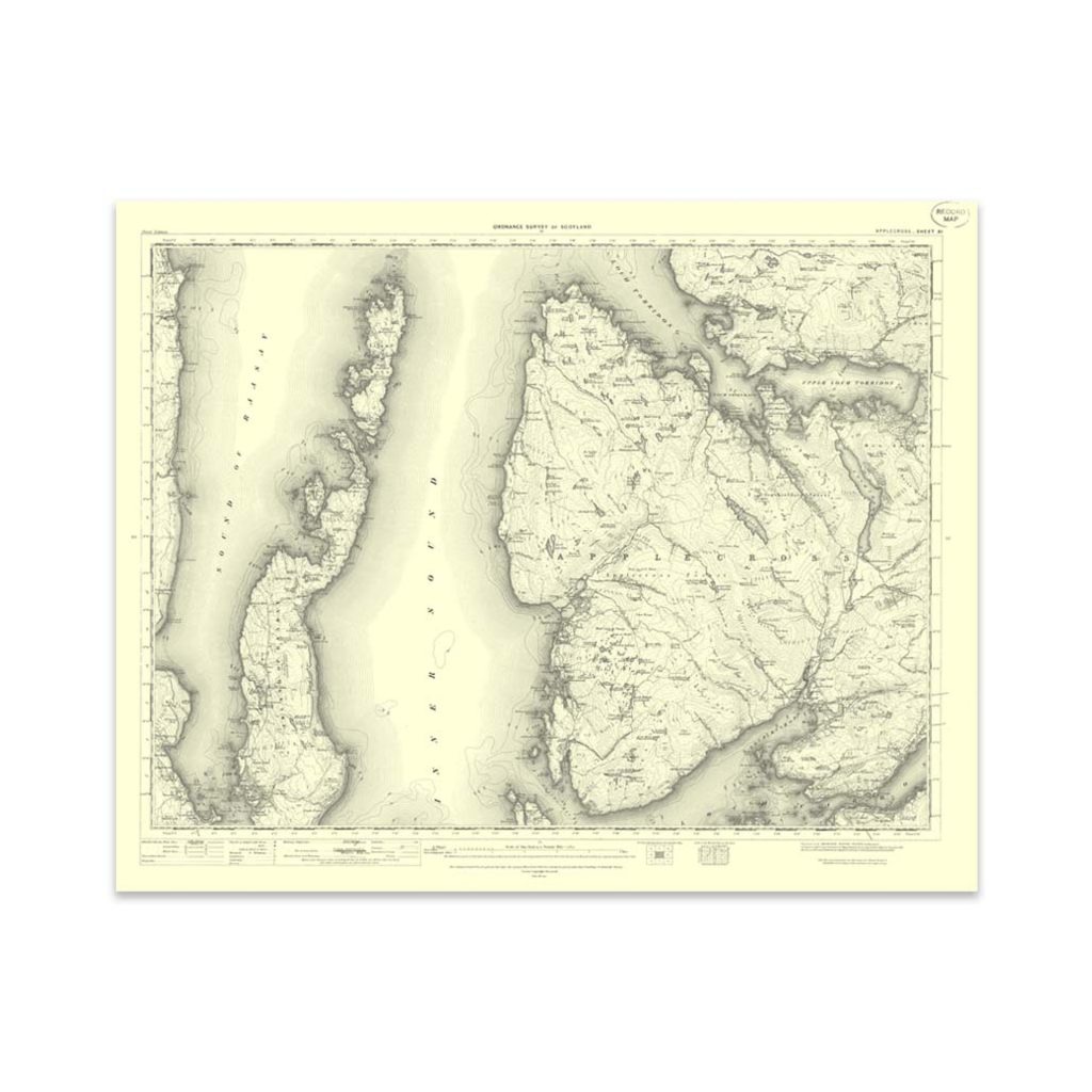 Historic Map of Applecross