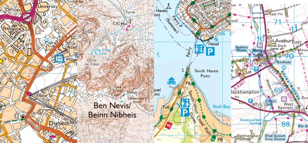 OS Explorer Map Symbols