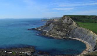 A view over the cliffs