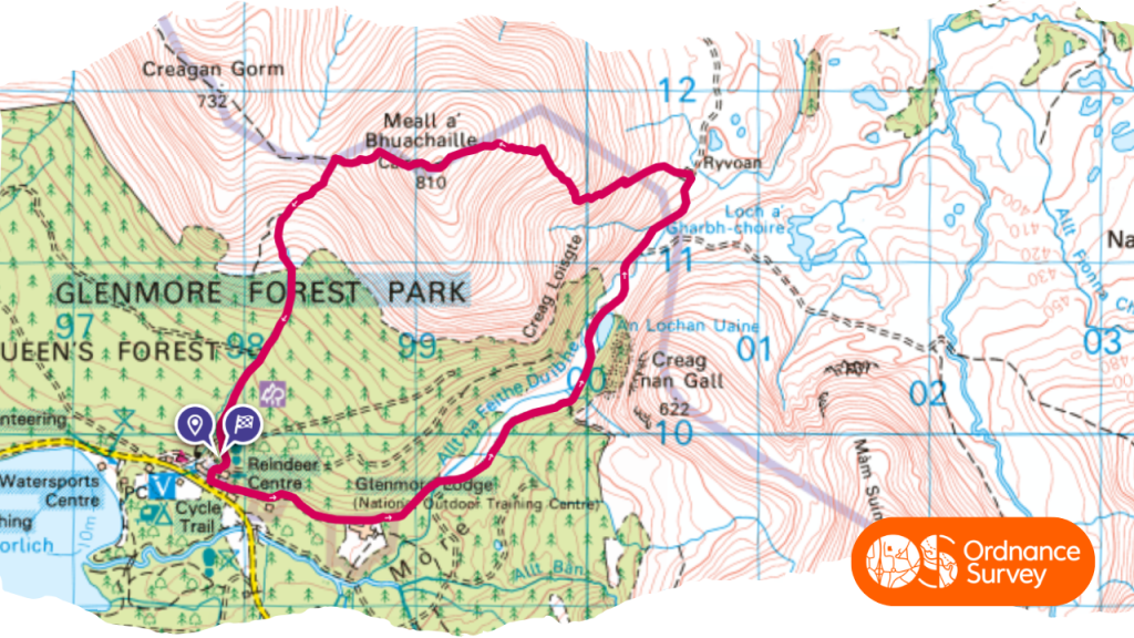 Athena Mellow @ramble.family OS Champions Favourite Routes Meall a' Bhuachaille