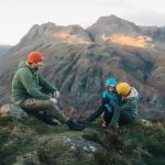 Athena Mellow - Ramble Family, Athena with her partner and child on a hike