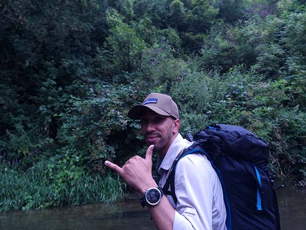 Deon Barrett Hiker OS Champion in the Jungle