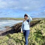 Holly Atyeo on a devon Coastal Path