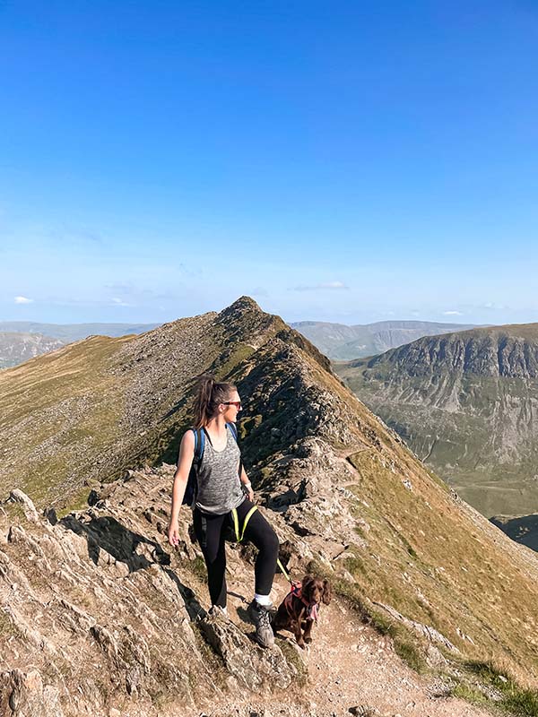 Amy Brook hiking