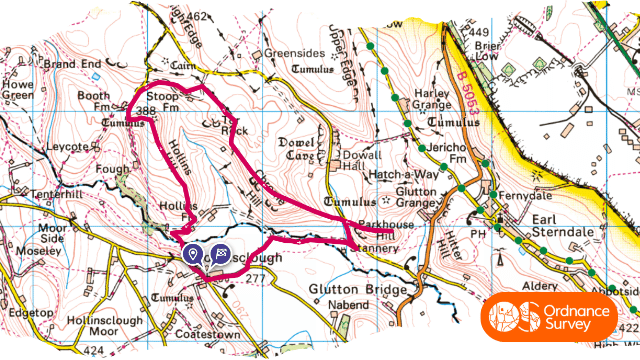 Parkhouse, Chrome and Hollins Hills, DerbyshireStaffordshire