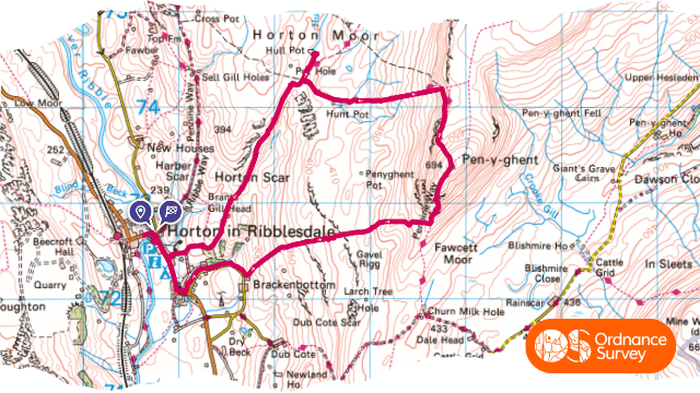 Pen y Ghent and Hull Pot