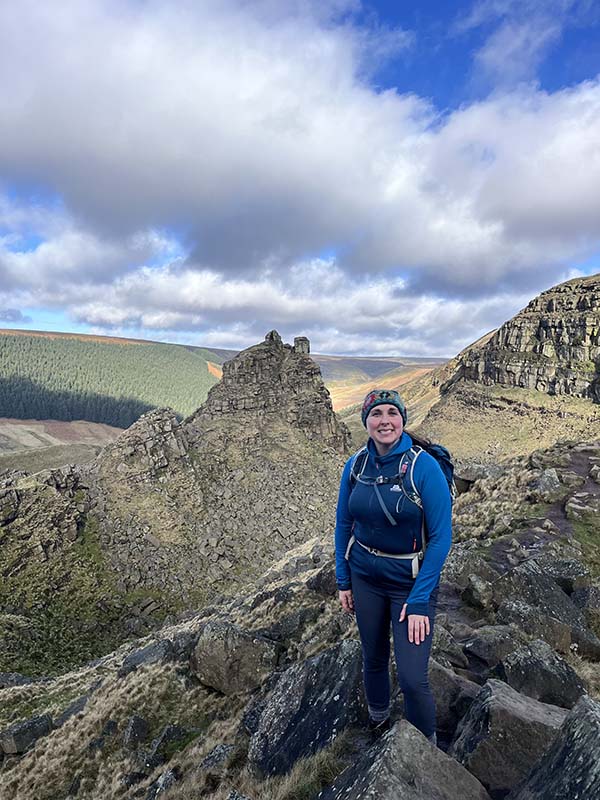 Samantha Meekin Hiking