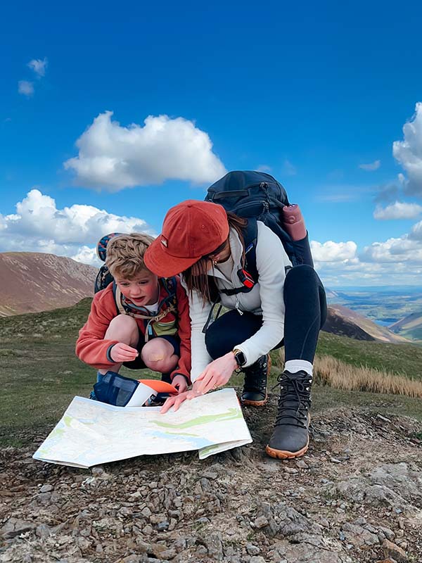 teaching children to map read