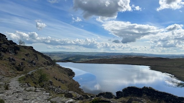 The lake on the way up to Moel Siabod