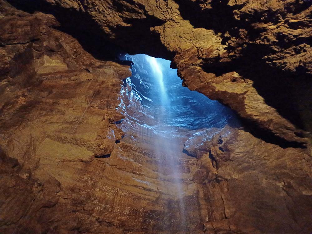 Yorkshire Three Peaks Hannah Collingridge - Gaping Gill main chamber