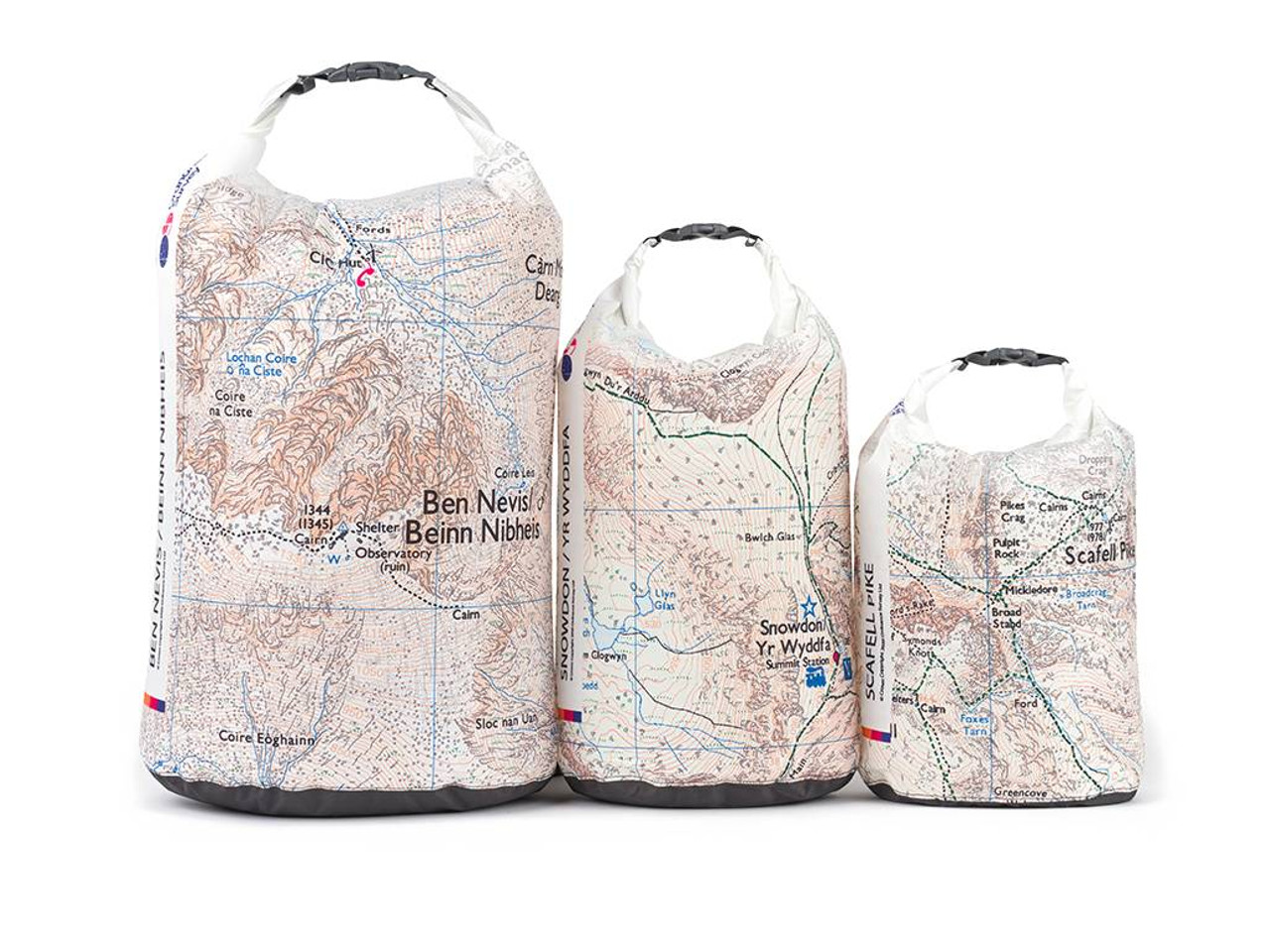 Three peaks dry bags gift idea for a hiker