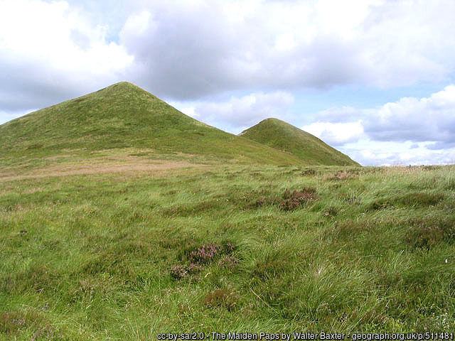 The Maiden Paps geograph-511481-by-Walter-Baxter