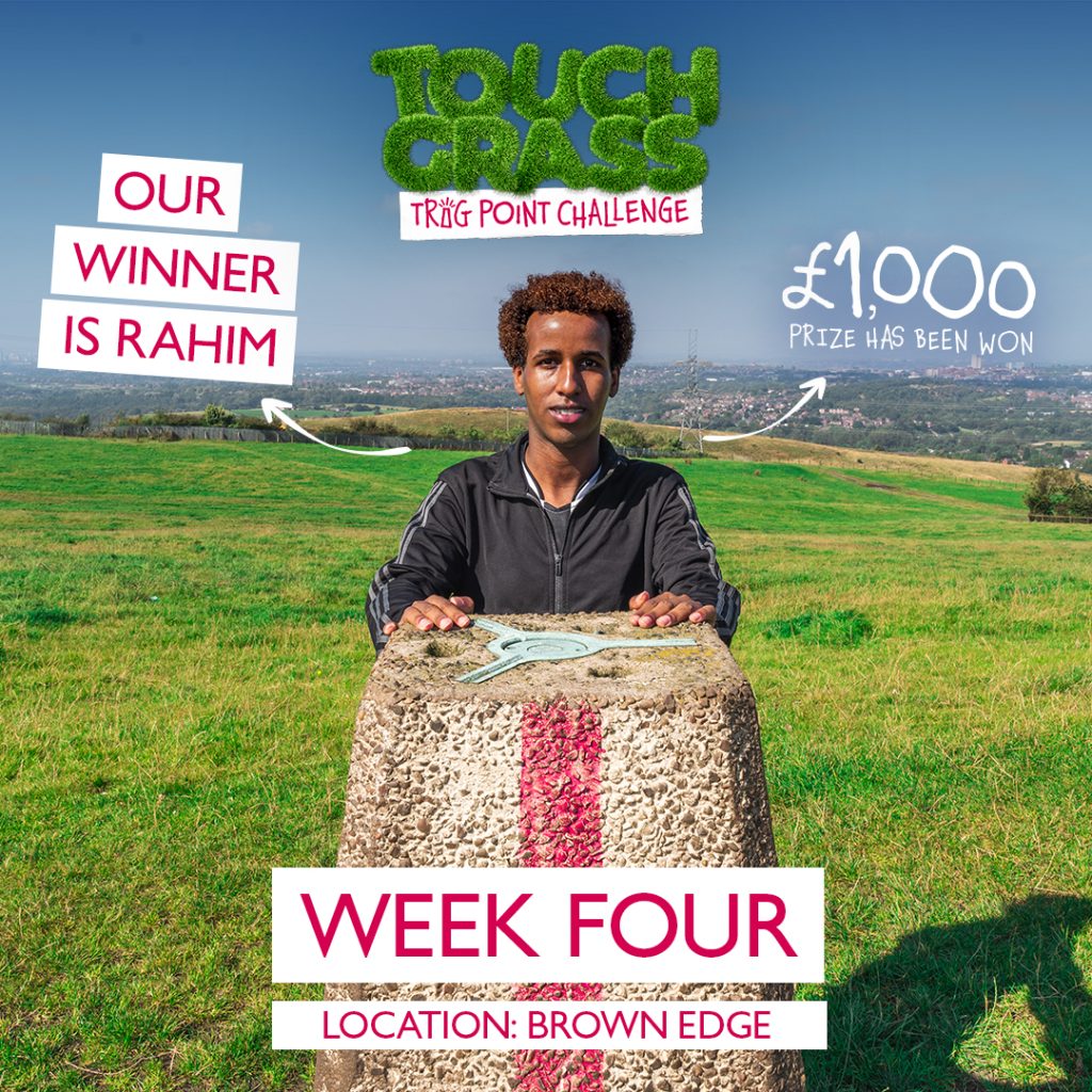 Our winner is Rahim: Week four, Brown Edge