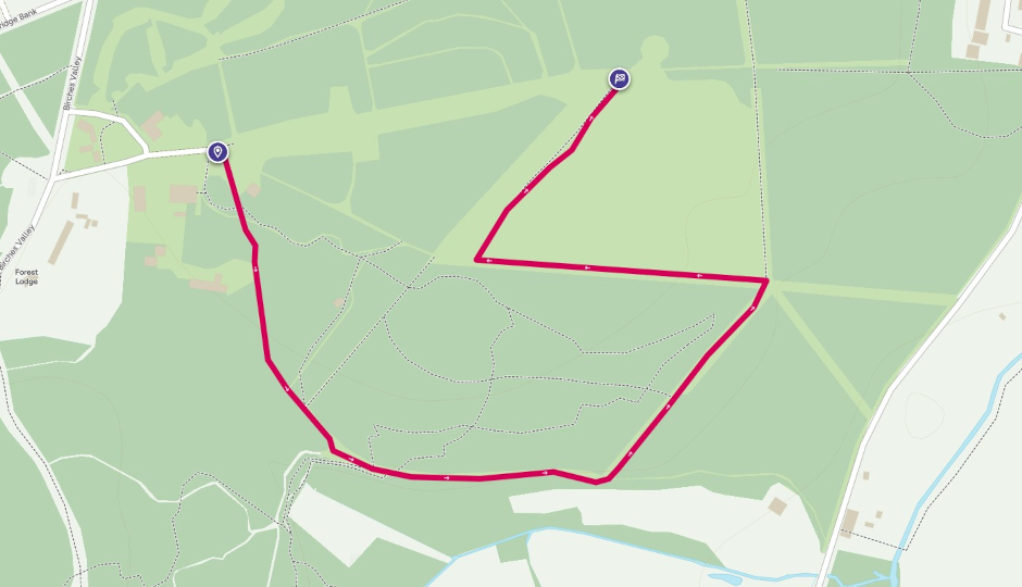 Cannock Chase Map