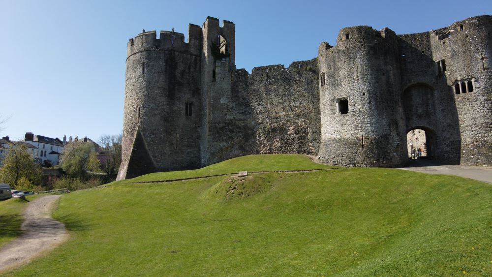 Chepstow Castle offas dyke path