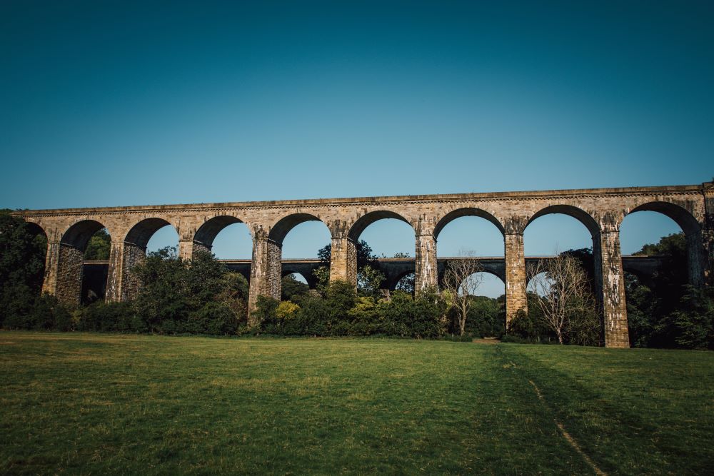 chirk offas dyke aqueduct telford