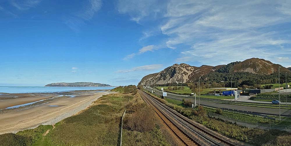 Conwy and Dwygyfylchi Circular Walk the railway and coast path