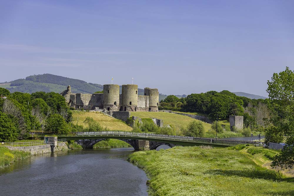 Denbighshire Circular Coast Walks Rhuddlan Castle