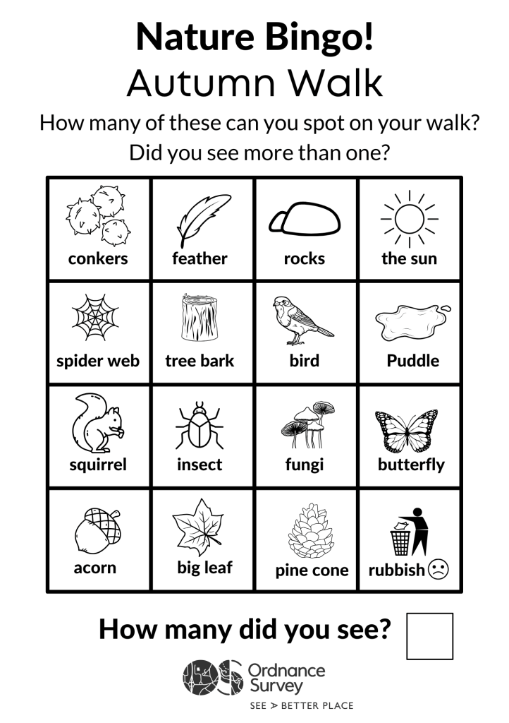 Nature Bingo Free Printable