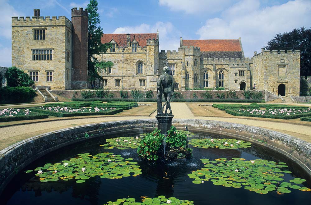 United Kingdom, England, Kent, Penshurst Place Gardens.