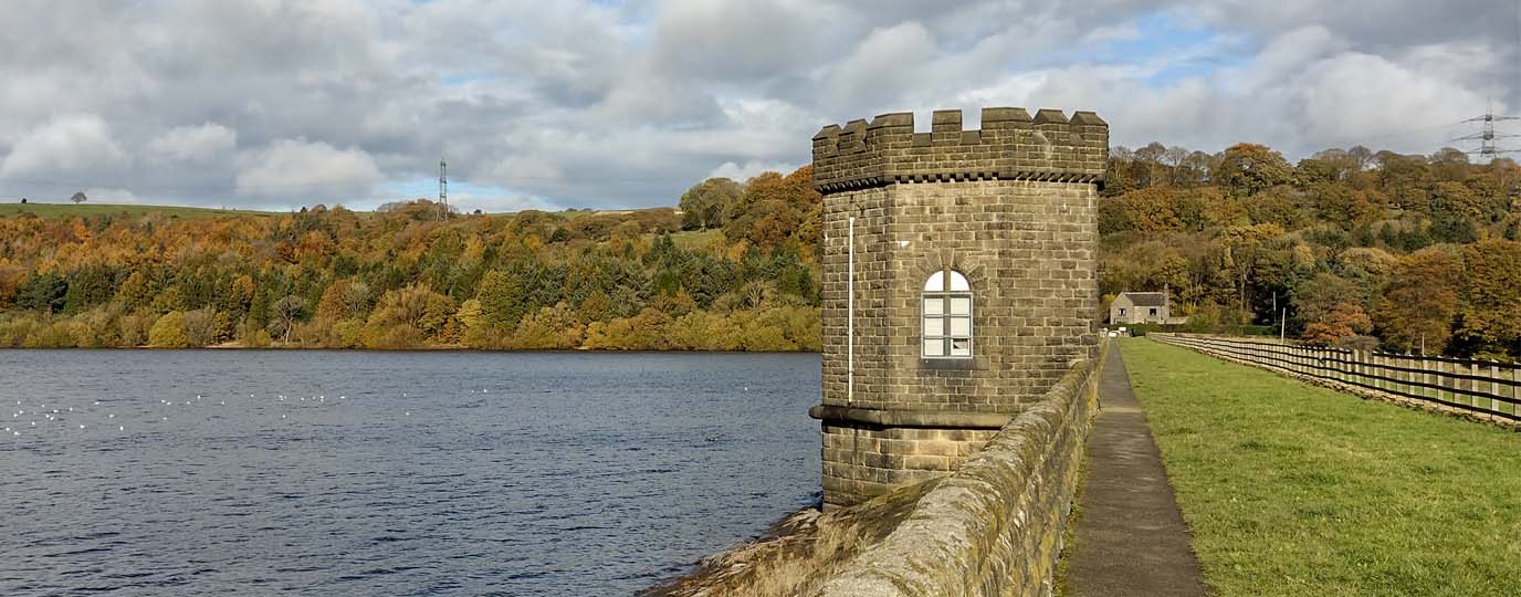 Underbank reservoir dam