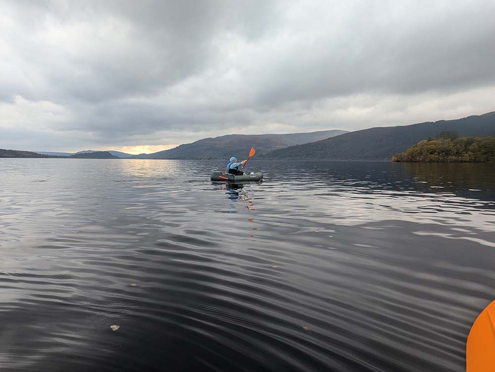 Wild Swimming and Paddling by Train - Fi Kayaking Scotland