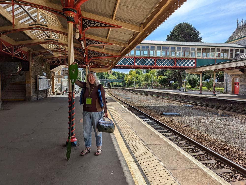 Wild Swimming and Paddling by Train - Kayaking by Train