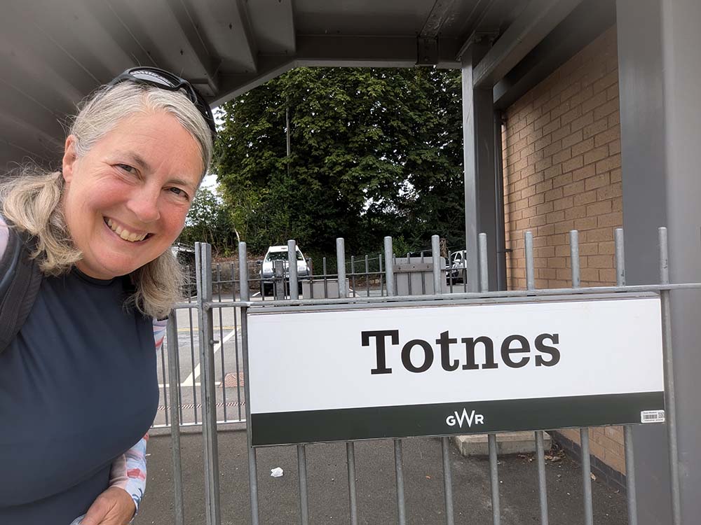 Wild Swimming and Paddling by Train - Totnes Station Fi