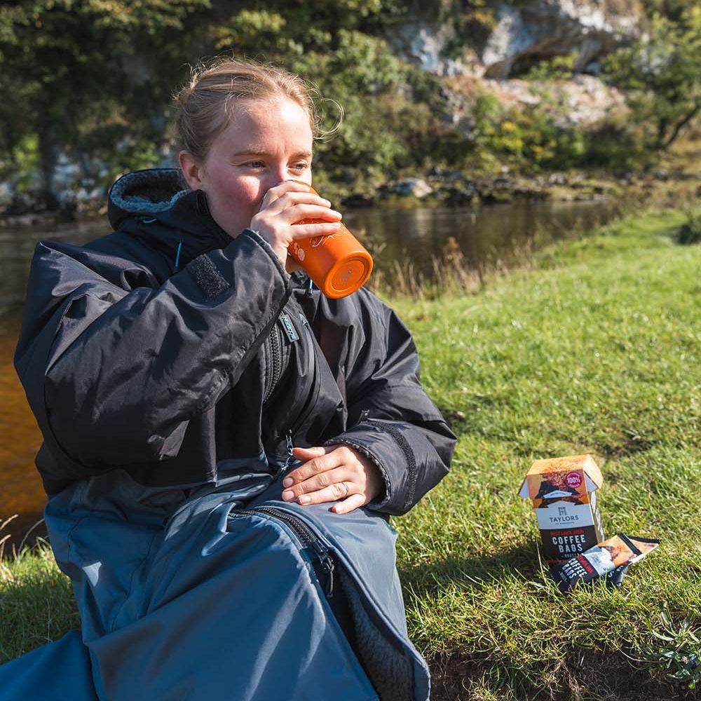 wrap up warm after wild swimming