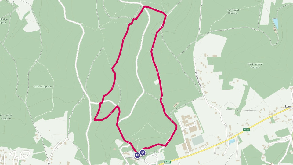 Wyre Forest map