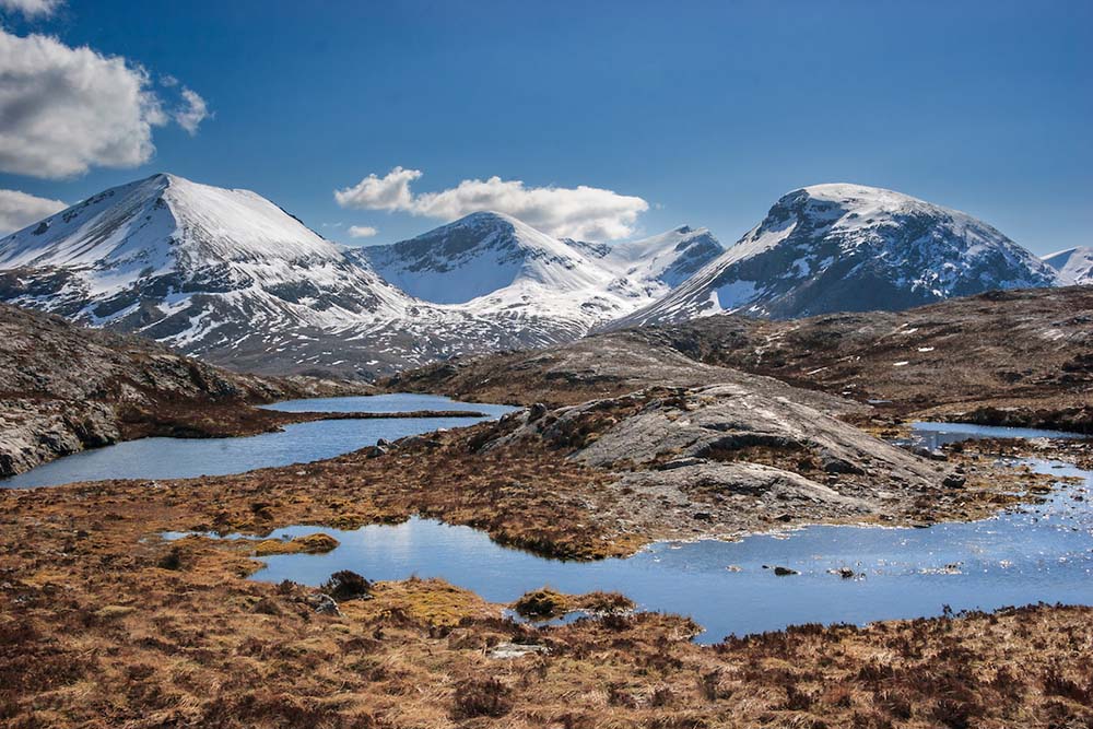 View from Beinn Eighe Mountain Trail