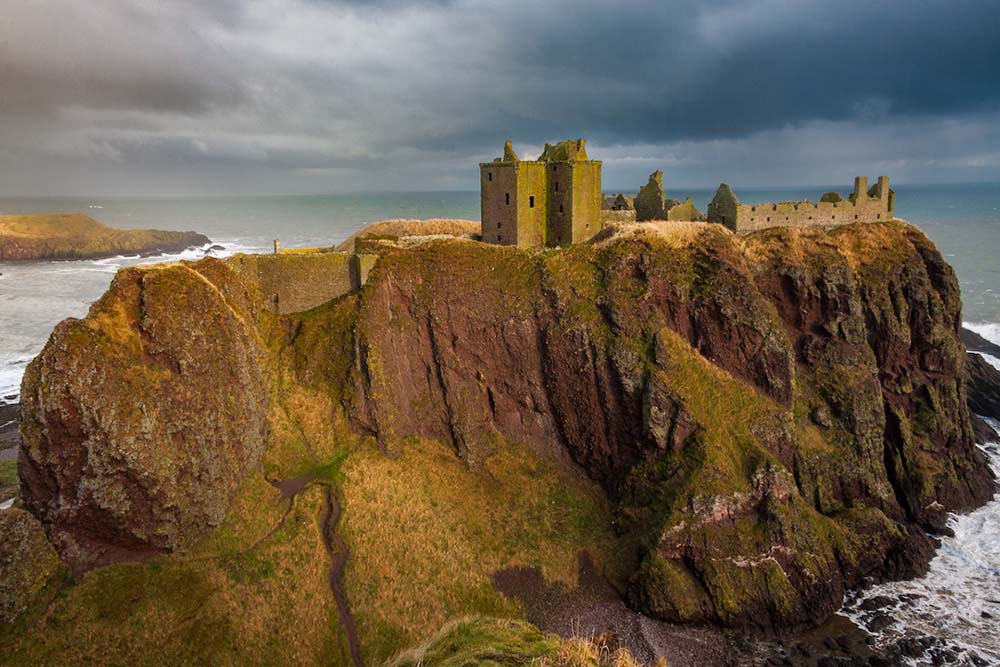 Dunnottar Castle in north-east Scotland