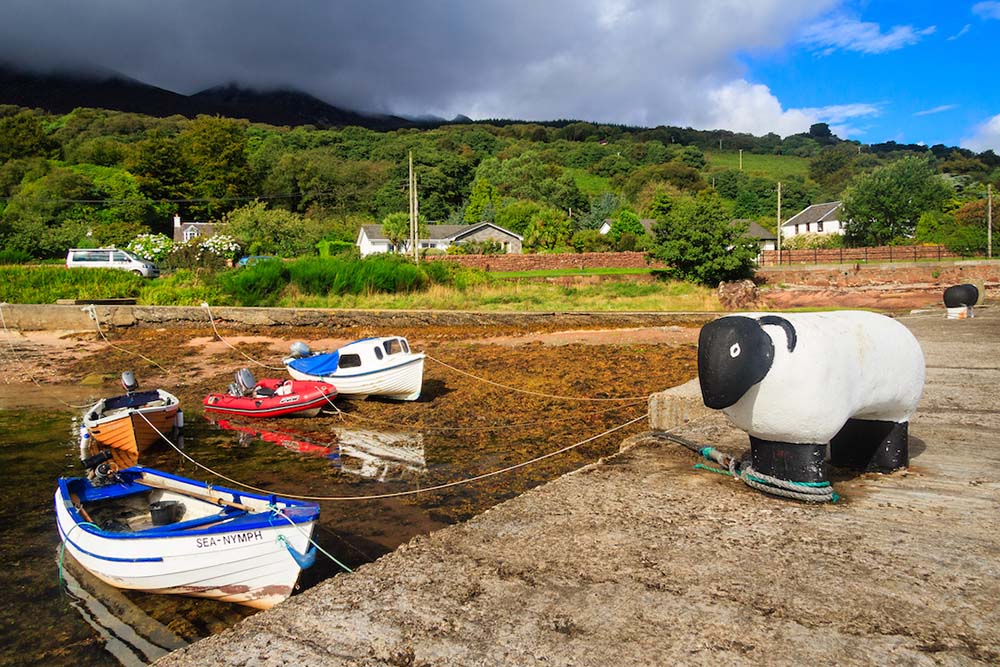 Corrie harbour, Isle of Arran