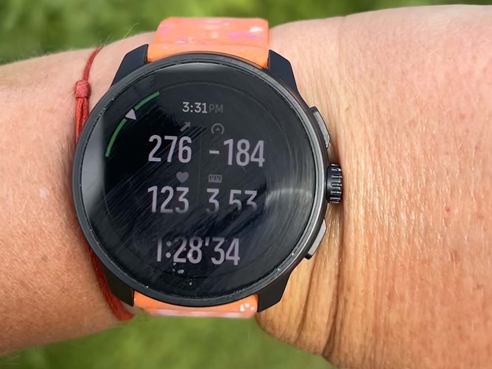 Suunto Race S Review Lisa Wells -watch face