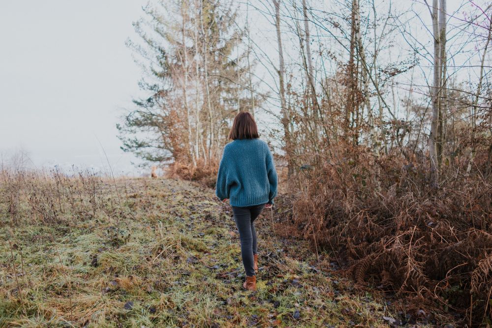 a winter walk