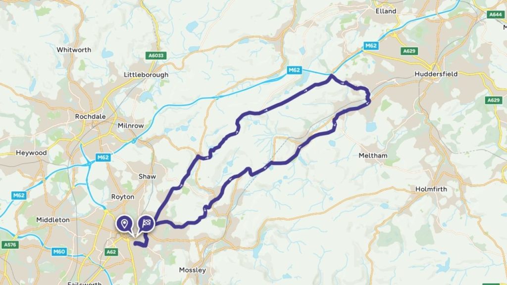 bolt to bolster manchester cycling route