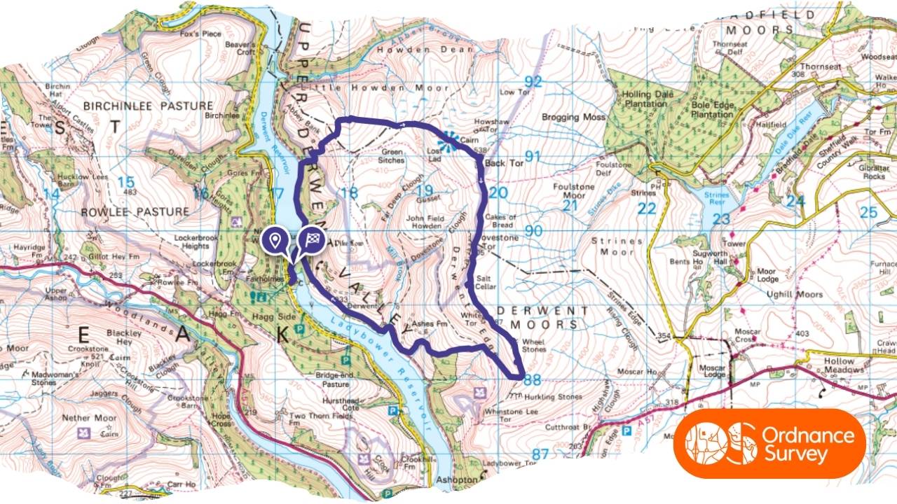 derwent loop map