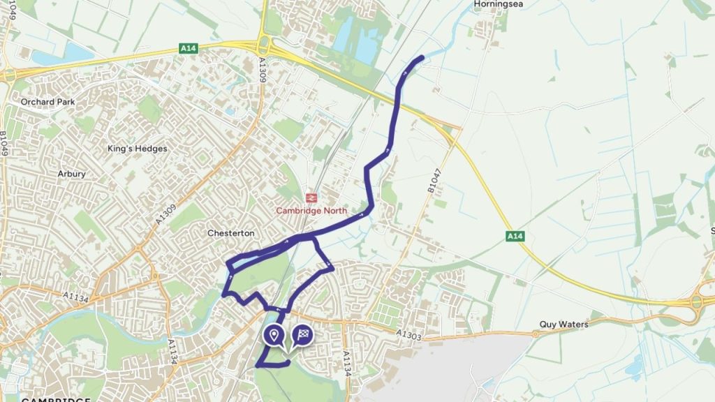 The Great Bites Bait Lock Adventure cycle route