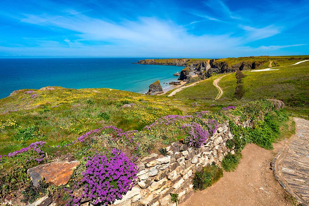 Carnewas & Bedruthan Steps Cornwall