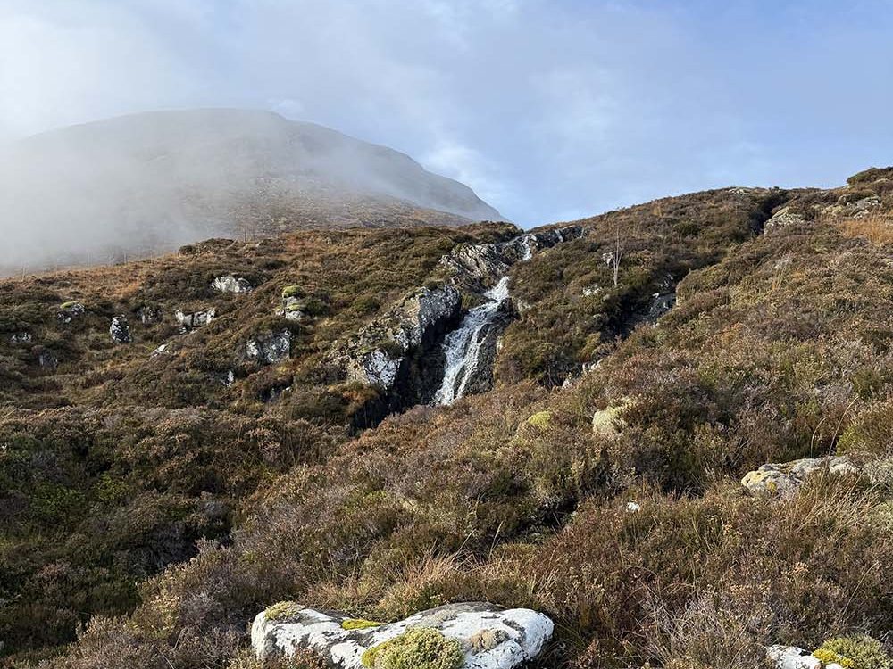 waterfalls on pipers burn