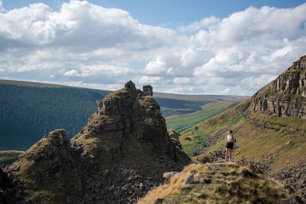 Landscape Alport Castles