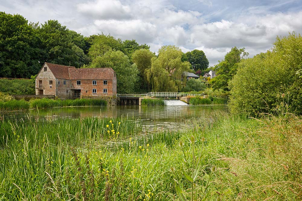 The Mill at Sturminster Newton on the River Stour in Dorset, Eng