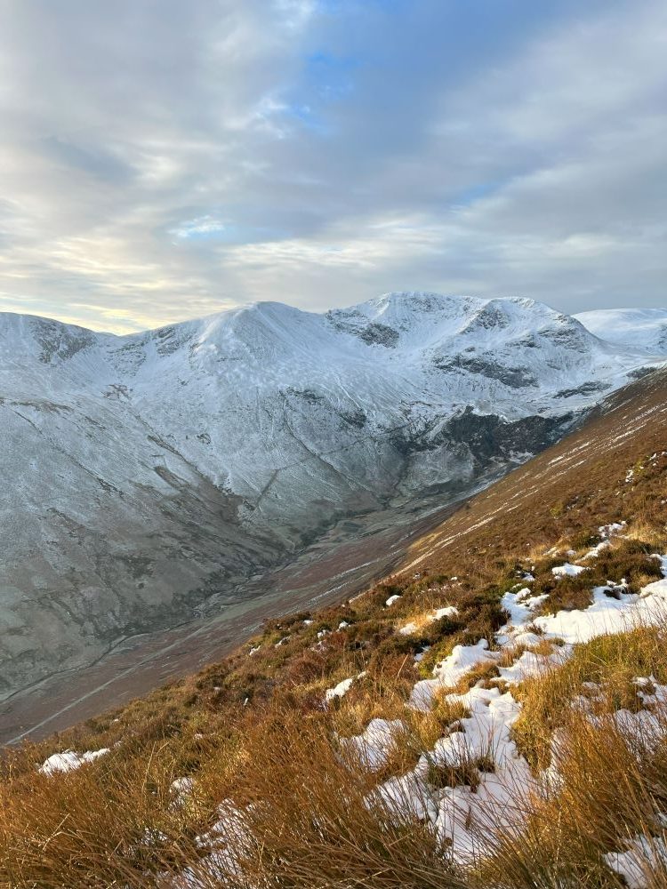 winter lake district - coledale North Western Fells