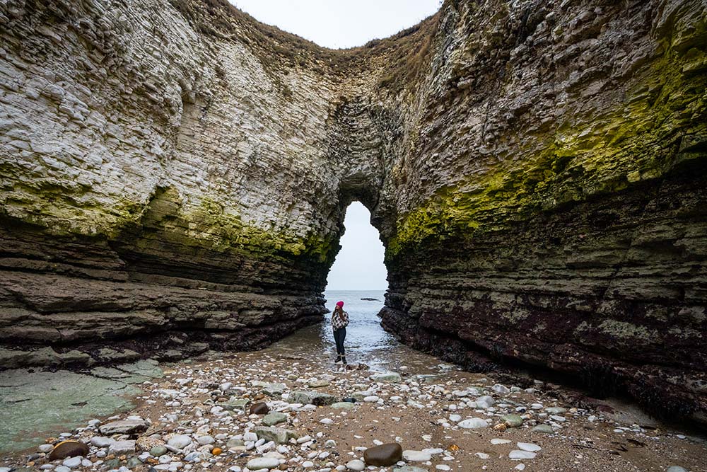 selwicks bay flamborough head sea arch