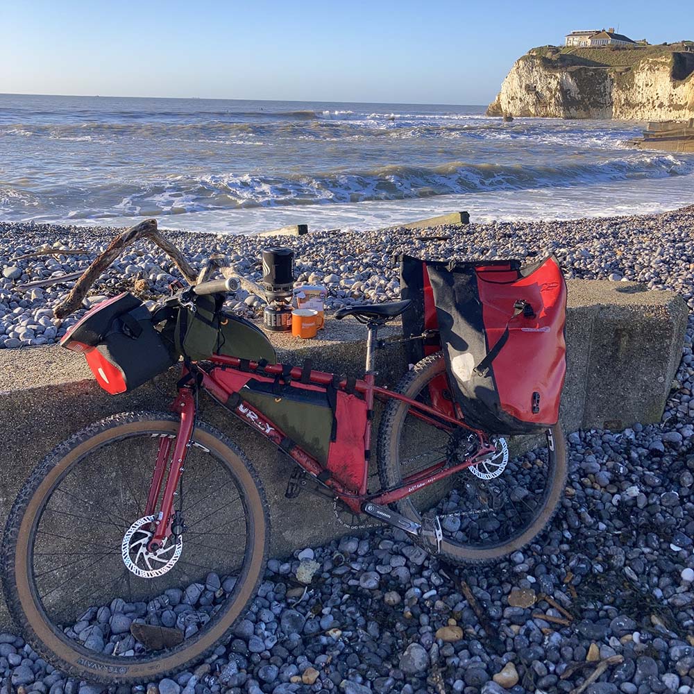 Freshwater Bay from Yarmouth Bike Ride - all the gear 2