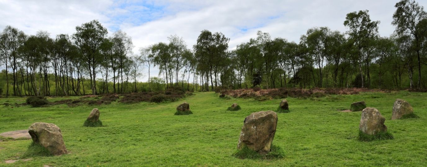 Nine Ladies stone circle stanton moor